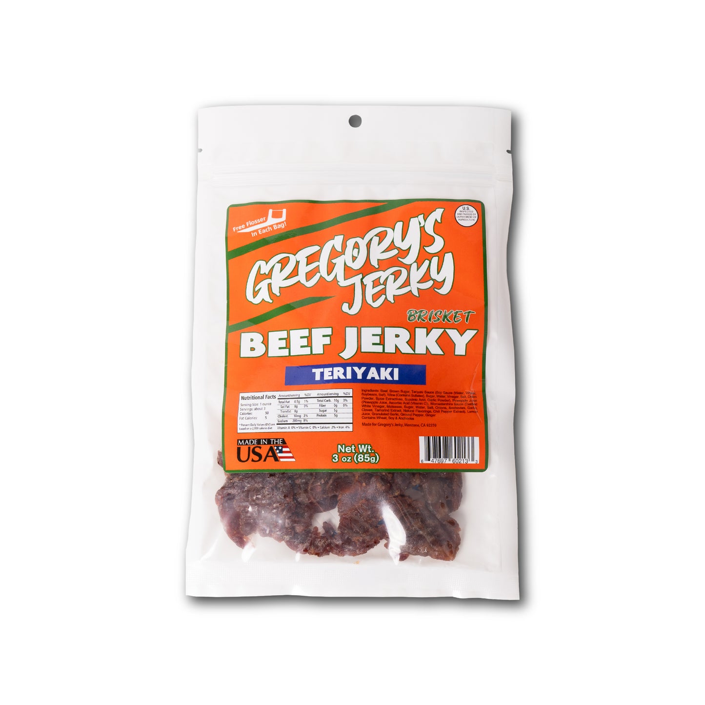 Teriyaki Brisket Beef Jerky