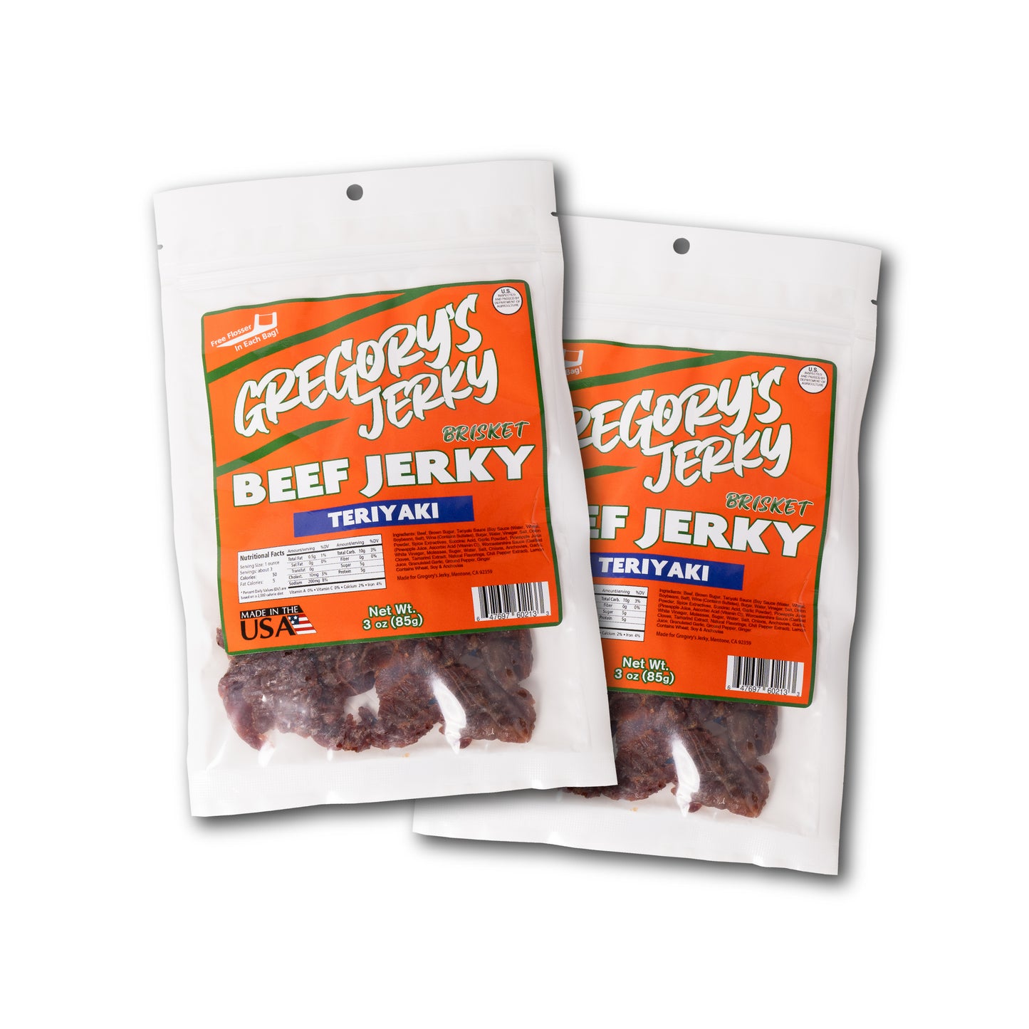 Teriyaki Brisket Beef Jerky