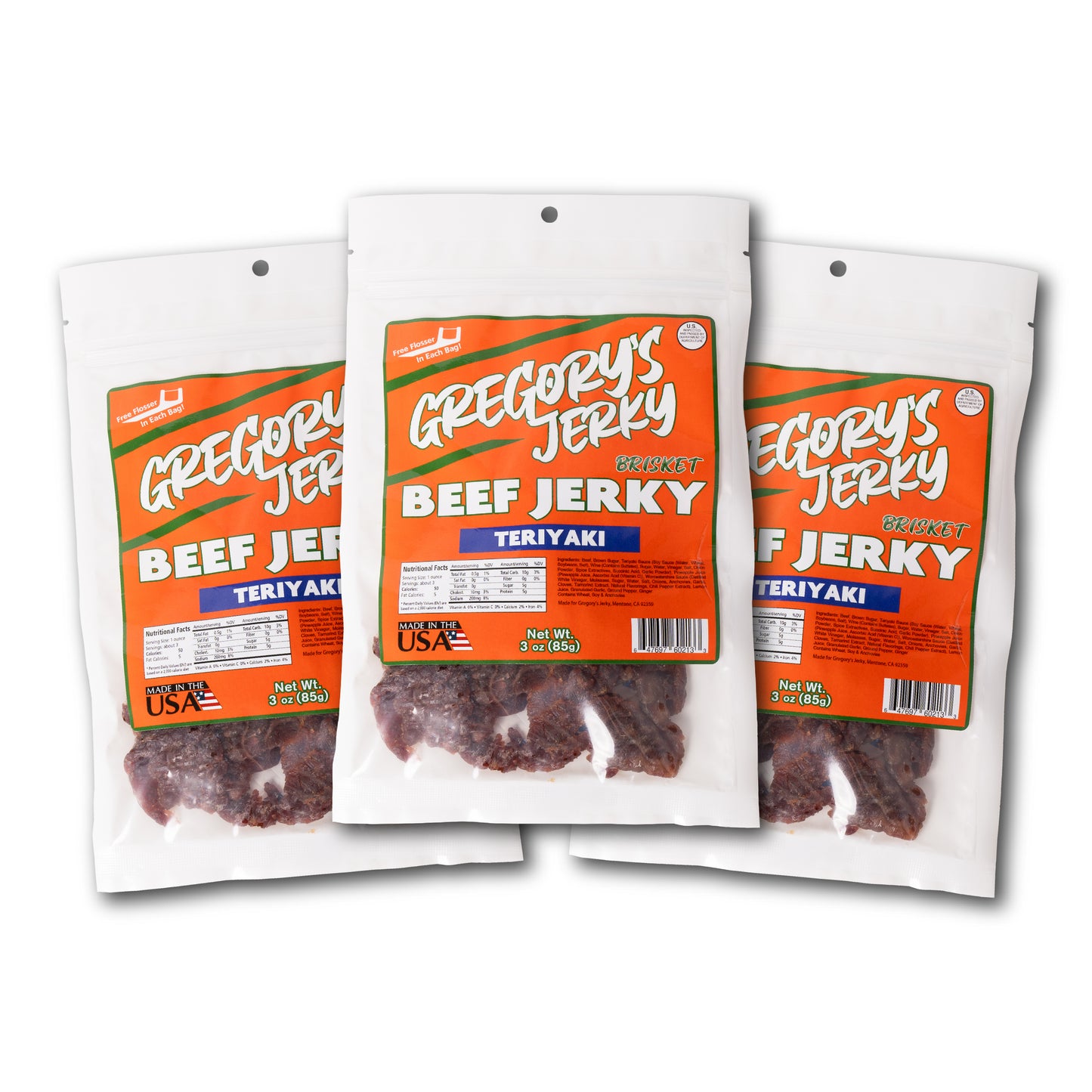 Teriyaki Brisket Beef Jerky