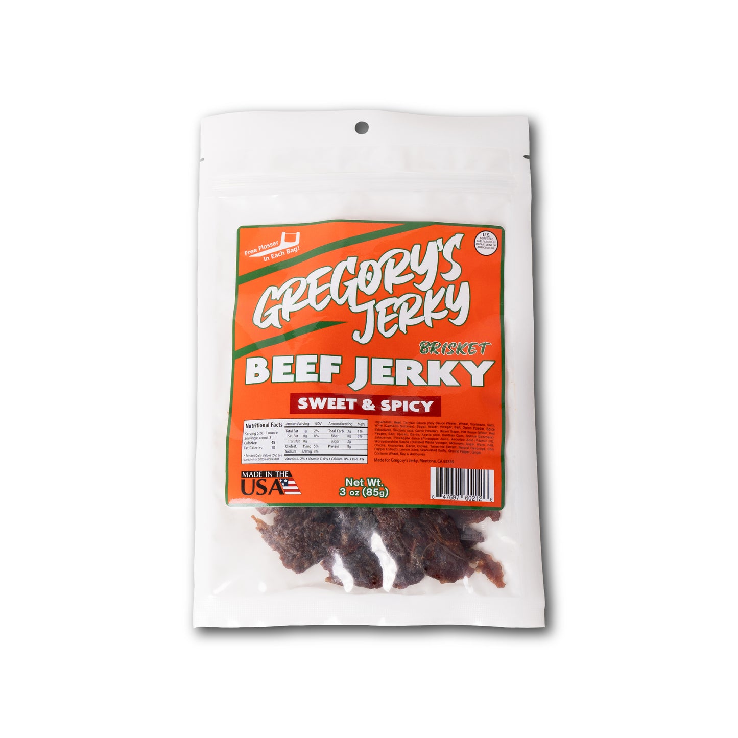 Sweet & Spicy Brisket Beef Jerky