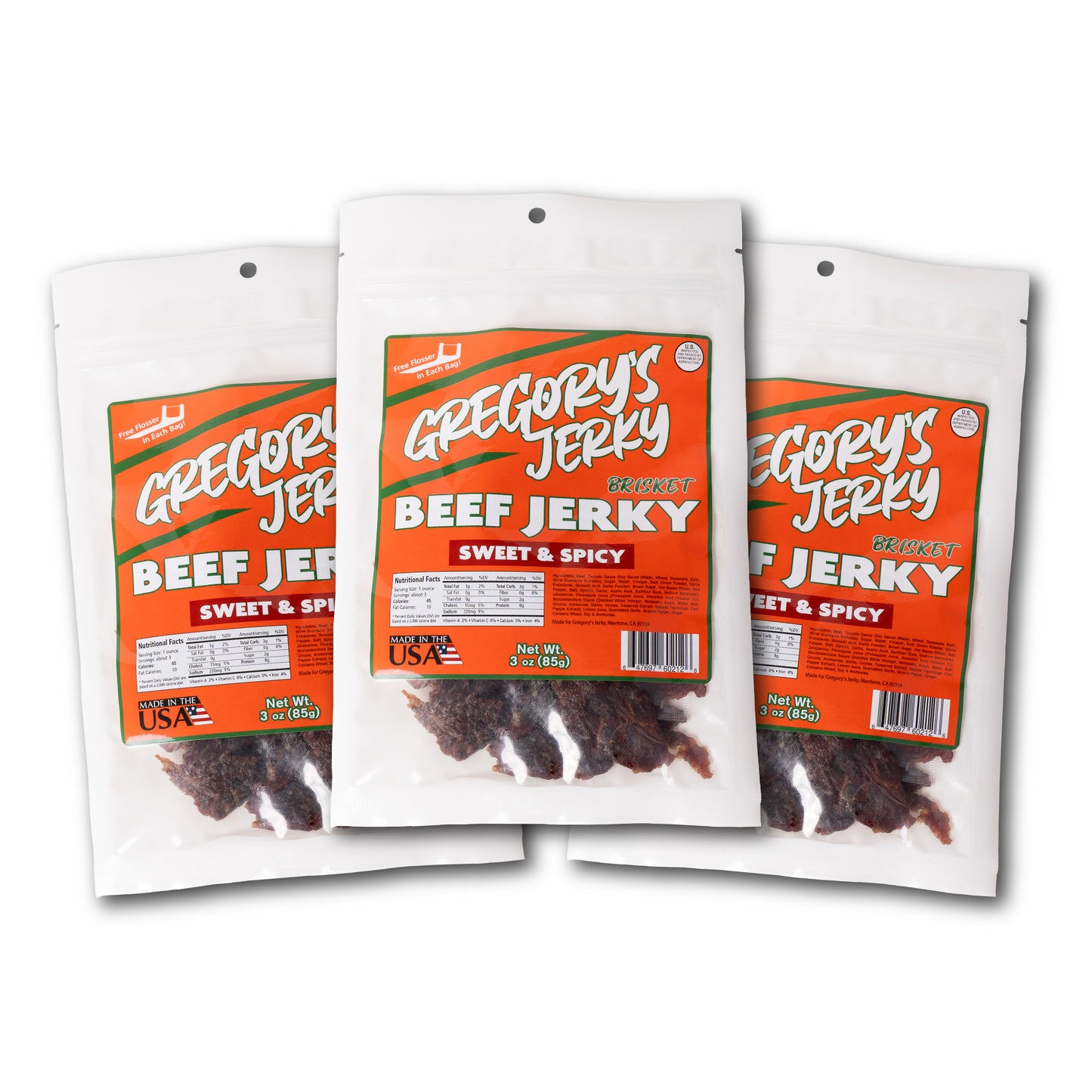 Sweet & Spicy Brisket Beef Jerky